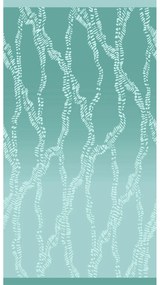 Πετσέτα Θαλάσσης Βαμβακερή Velour Aqua 86x160εκ. Chain Melinen 20004868