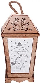 Φανάρι Led Merry Christmas Η28cm Etoile AT-776B