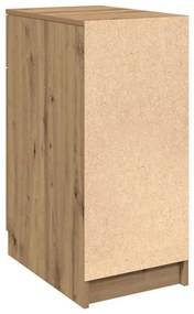 vidaXL Ντουλάπι Γραφείου Artisan Δρυς 33x50x75 εκ. Επεξεργασμένο Ξύλο