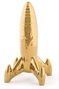 Διακοσμητικό Memorabilia My Spaceship Gold Seletti Πορσελάνη