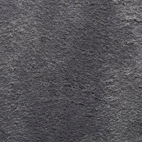 Χαλί HUARTE με Κοντό Πέλος Μαλακό/ Πλενόμενο Ανθρακί 200x200εκ. - Ανθρακί