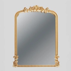 Καθρέπτης Τοίχου 811-20001 44x2,7x66cm Antique Gold Estheti Home Plastic, Glass