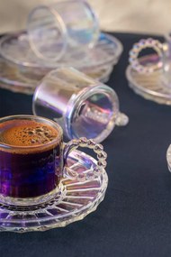 Stewehome Σετ 6 τεμαχίων φλιτζάνια καφέ 100 ml Πολύχρωμο