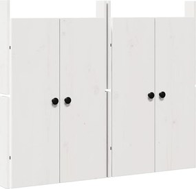 vidaXL Πόρτα κουζίνας MEPPEL 2 pcs Λευκό 50 x 9 x 82 εκ