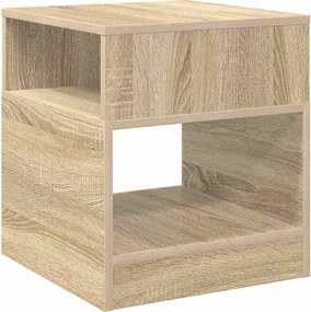vidaXL End Table Δρύς Sonoma 40,5 x 40 x 45 εκ Επεξεργασμένο ξύλο