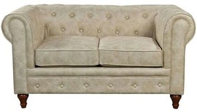 Kαναπές Διθέσιος Chesterfield Ε942,21 150x82x77cm Beige