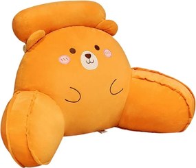 Μαξιλάρι πλάτης λούτρινο - 571213 - Orange Bear