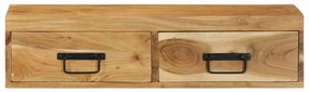 Επίτοιχο ντουλάπι τηλεόρασης 80x30x19 cm Μασίφ ξύλο ακακίας 4017463
