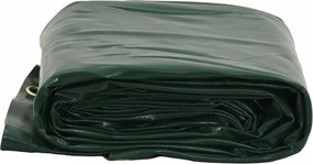 vidaXL Μουσαμάς Πράσινος 2,5 x 4,5 μ. 650 γρ./μ²