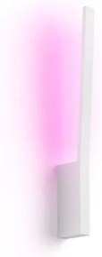 Έξυπνο Φωτιστικό Τοίχου Απλίκα Led 12,2W RGBW Hue Liane Philips Hue-929003053201-Λευκό 929003053201