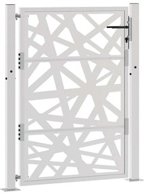 Πύλη κήπου 105x130 cm από χάλυβα καιρικές συνθήκες Light Design - Καφέ