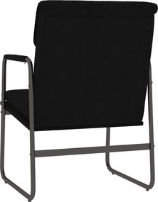 vidaXL Πολυθρόνα Μαύρο 55x64x80 εκ. Υφασμάτινη