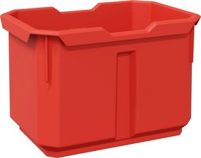 vidaXL Δοχείο Ράχη Μαύρο και Κόκκινο 77,5 x 2 x 39 εκ.