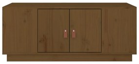 vidaXL Τραπεζάκι Σαλονιού Καφέ Μελί 100x50x41 εκ. Μασίφ Ξύλο Πεύκου