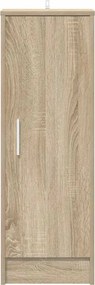 vidaXL Παπουτσοθήκη Sonoma Δρυς 32 x 35 x 92 εκ. από Επεξ. Ξύλο