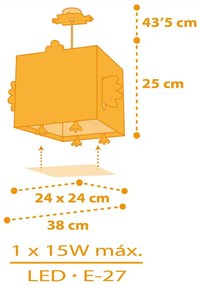 Φωτιστικό οροφής Ango Little Chicken