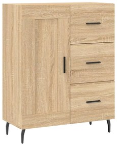 vidaXL Ντουλάπι Sonoma Δρυς 69,5 x 34 x 90 εκ. από Επεξεργασμένο Ξύλο