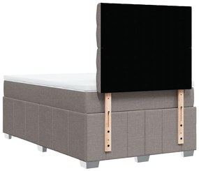 ΚΡΕΒΑΤΙ BOXSPRING ΜΕ ΣΤΡΩΜΑ TAUPE 120X200 ΕΚ. ΥΦΑΣΜΑΤΙΝΟ 3291646