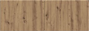 vidaXL Κεφαλάρι Τοίχου BREDA Artisan Δρυς Επεξεργασμένο Ξύλο