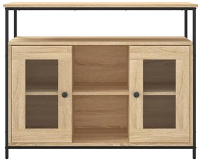 vidaXL Ντουλάπι Sonoma δρυς 100x35x80 εκ. Επεξεργασμένο Ξύλο