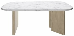 Τραπεζάκι Καφέ Λευκό 105 x 58 x 39 cm