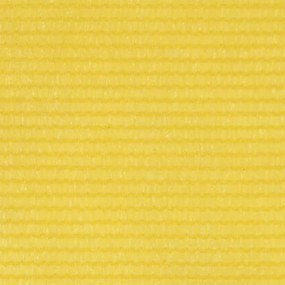 Διαχωριστικό Βεράντας Κίτρινο 90 x 600 εκ. από HDPE - Κίτρινο