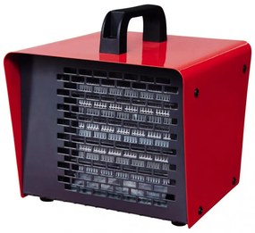 Κεραμικό αερόθερμο Zilan ZLN5541, 2000 W, Θερμοστάτης, Λειτουργία κρύου αέρα, Κόκκινο