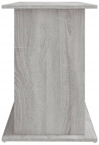 vidaXL Βάση Ενυδρείου Γκρι Sonoma 121x41x58 εκ. από Επεξεργασμένο Ξύλο