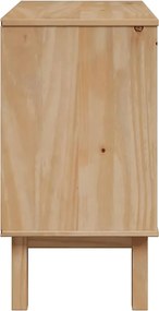 vidaXL Ντουλάπι Διαδρόμου OTTA 75x40x75 εκ. από Μασίφ Ξύλο Πεύκου