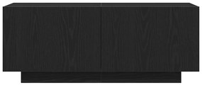 vidaXL Ντουλάπι TV Μαύρη δρυς 100 x 35 x 40 εκ Επεξεργασμένο ξύλο