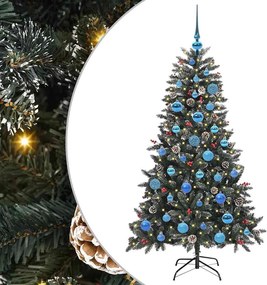 vidaXL Τεχνητό Χριστουγεννιάτικο Δέντρο με 150 LED Πράσινο 150 cm