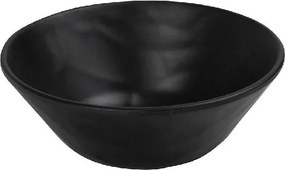 BLACK ΜΠΩΛ ΣΤΡΟΓΓ. 15ΕΚ WAVY MATTE ΜΕΛΑΜΙΝΗΣ  (smA)