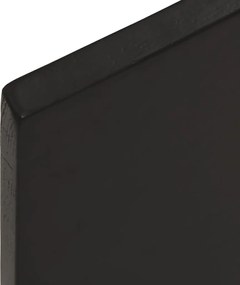vidaXL Πάγκος Μπάνιου Σκούρο Καφέ 40x30x2 εκ. Επεξ. Μασίφ Ξύλο