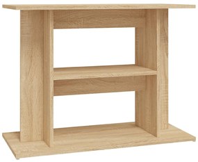vidaXL Βάση Ενυδρείου Sonoma Δρυς 80x35x60 εκ. από Επεξεργασμένο Ξύλο