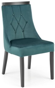 ROYAL chair, black / dark green Monolith 37 DIOMMI-60-28127