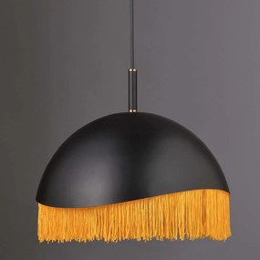 Φωτιστικό Οροφής Μονόφωτο DCR1711735P Black &amp; Orange Metal