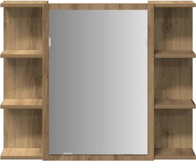 vidaXL Ντουλάπι Μπάνιου Τεχνίτης Δρυς 80x20,5x64 εκ Επεξεργασμένο Ξύλο