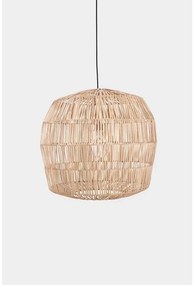 Κρεμαστό Φωτιστικό Οροφής 1xE27 Ρατάν Φ72cm Nama 4 AY Illuminate-414.101.02/P-Μπεζ 414.101.02/P