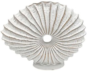 Διακοσμητικό Επιτραπέζιο 0048-125-007 43x13x36cm White Κεραμικό