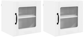 vidaXL Ντουλάπα Κουζίνας Lucca 2 pcs Λευκό 40 x 31 x 40 εκ.