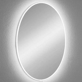 Καθρέπτης Τοίχου Με Φως Led Belrosa Unbreakable 782MRL1108 40x60cm Clear-White Hanah Home Mdf,Ακρυλικό