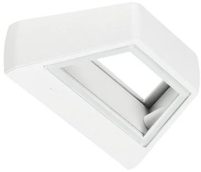 Απλίκα Φωτιστικό Τοίχου LED 5W 3000K IP44 14,8x9,7 Spotlight-7733-Λευκό 7733