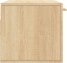 vidaXL Ντουλάπι Τοίχου Sonoma Δρυς 80x36,5x35 εκ. Επεξεργασμένο Ξύλο