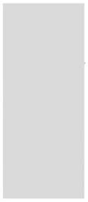 Παπουτσοθήκη Λευκή 60 x 35 x 84 εκ. από Μοριοσανίδα - Λευκό