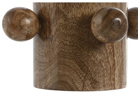 Βάζο Home ESPRIT Καφέ Ξύλο από Μάνγκο