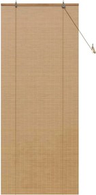 vidaXL Ρόλερ Καφέ 90 x 220 cm Μπαμπού