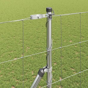 vidaXL Φράχτης Συρμάτινου Φράχτη 50 x 1,4 μ Γαλβανισμένος Χάλυβας