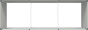 vidaXL Γλάστρα Παστέλ Πράσινο 290 x 100 x 75 εκ Γαλβανισμένος Χάλυβας
