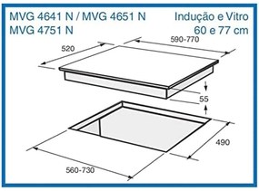 Επαγωγική Πλάκα Meireles MV1613