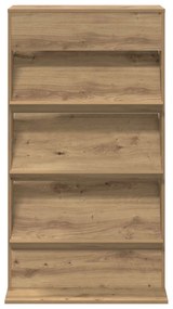 vidaXL Ράφι Περιοδικών με ράφι Artisan Oak 70 x 41 x 126 εκ.
